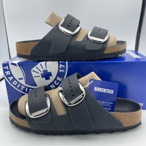 COPY - ARIZONA BIRKENSTOCK BLACK BIG BUCKLE